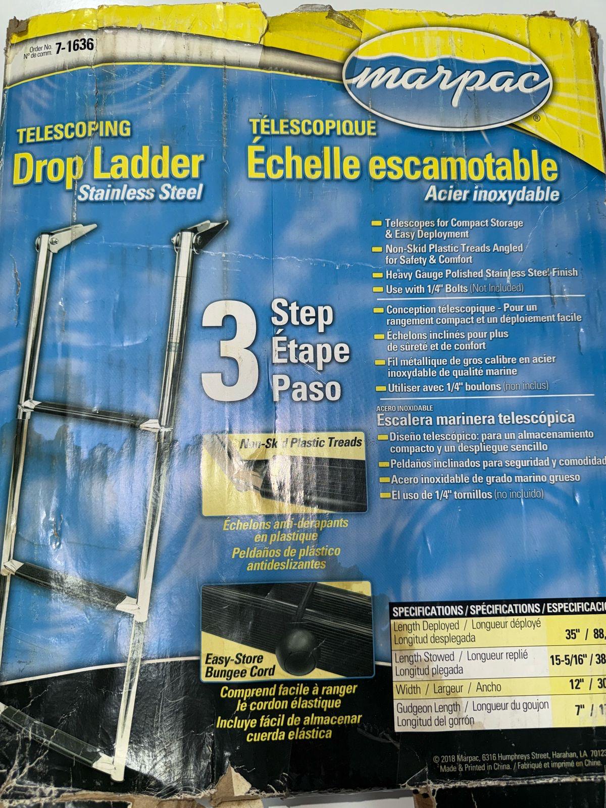 Escalera Marinera Telescópica