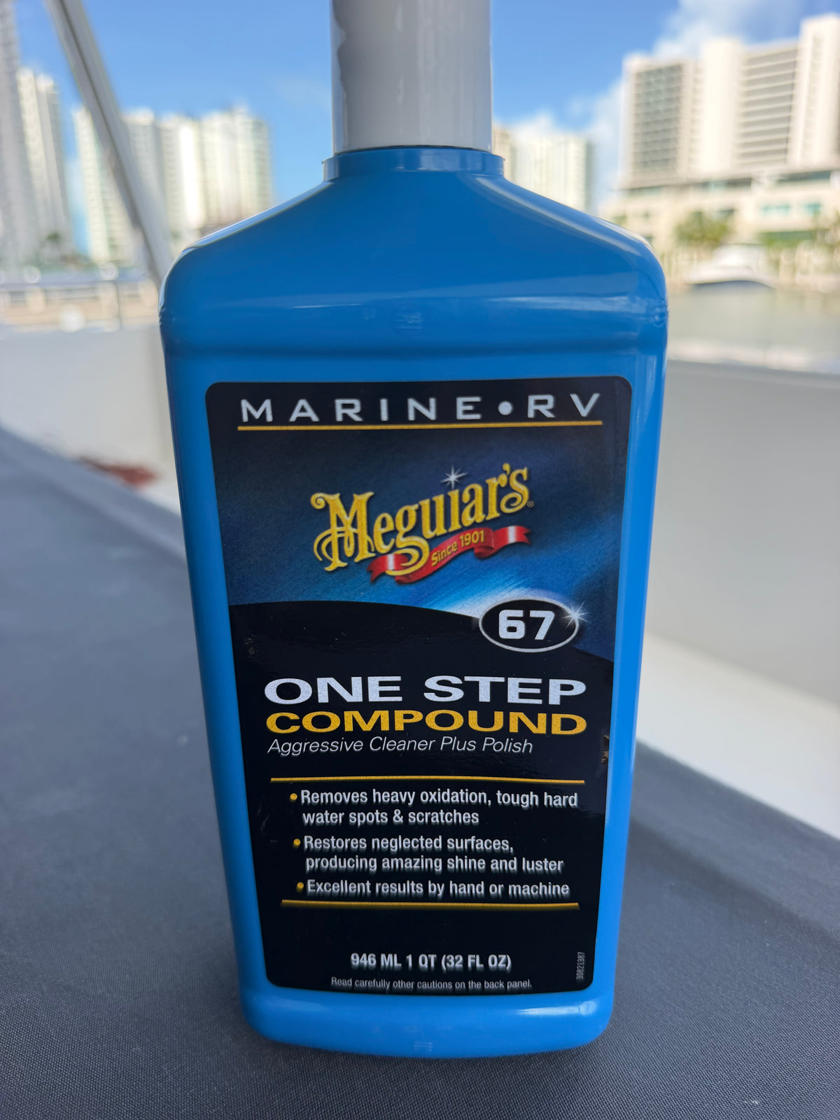 One step compound